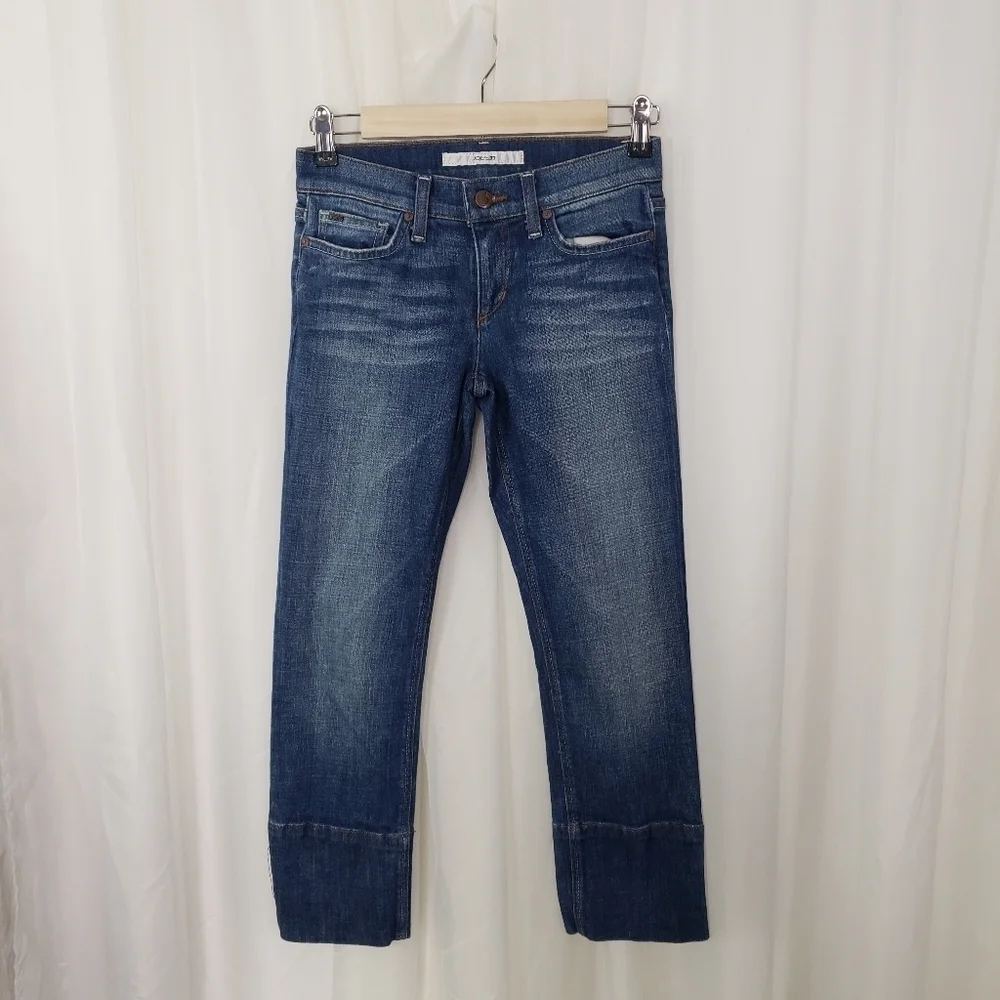 Joe's Jeans Socialite Kicker jeans ankle crop Ryder II wash size 24
